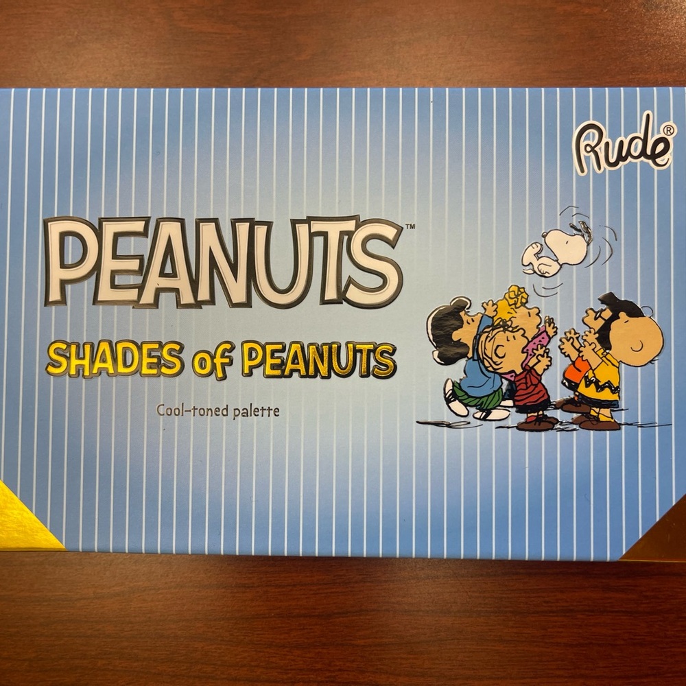 NEW RUDE Peanuts Shades of Peanuts Eyeshadow Palette